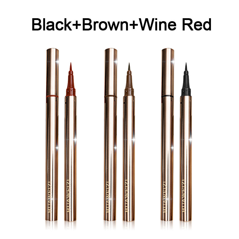 💄 1+1 gratis ! Hochpräziser Flüssig-Eyeliner mit 0,09mm Spitze – Wasserfest, schweißfest & 5 Farbtöne verfügbar
