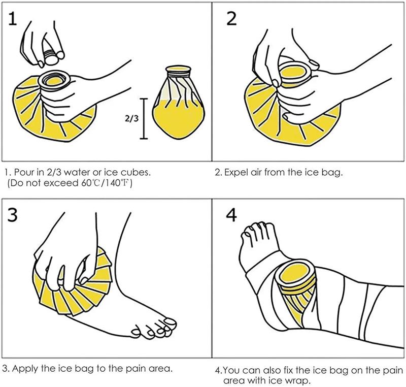🧊📢 1 KAUFEN, 1 GRATIS ERHALTEN! Wiederverwendbarer Eisbeutel – Flexible Kühlung für Verletzungen, Schwellungen & Schmerzen – Kühlend & schonend ✨