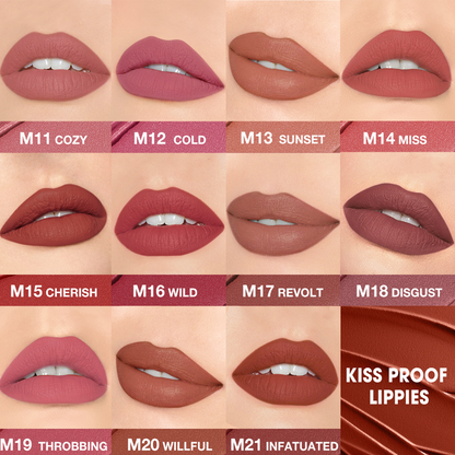24 Stunden lang haltbarer matter Lippenstift☕💋