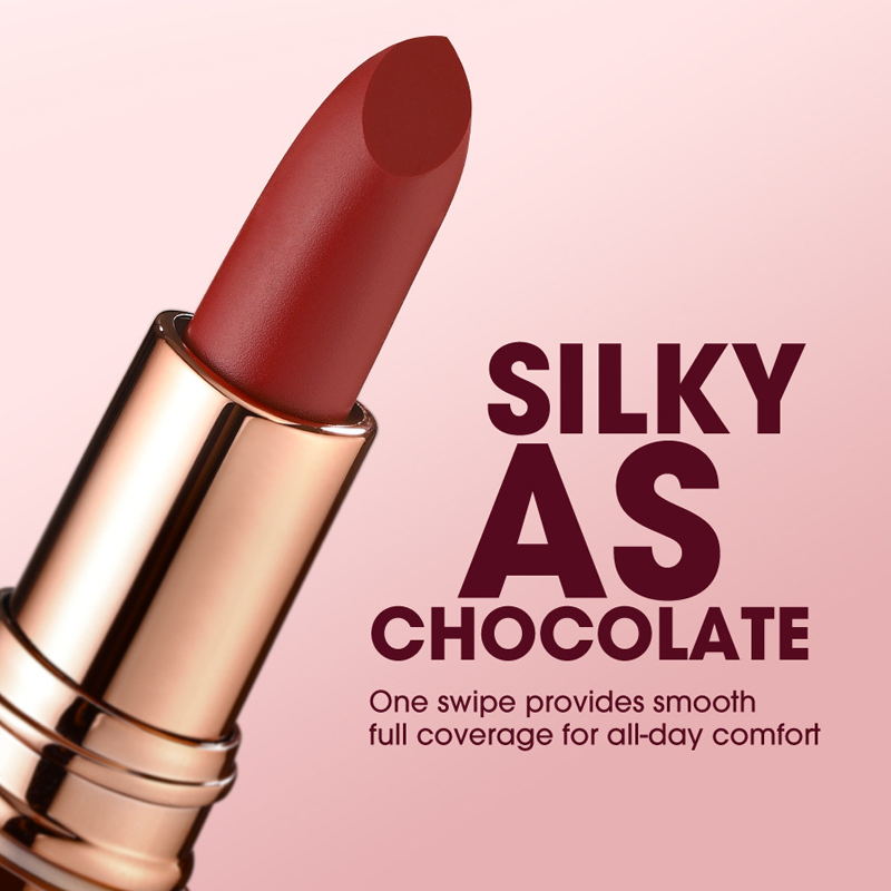 24 Stunden lang haltbarer matter Lippenstift☕💋