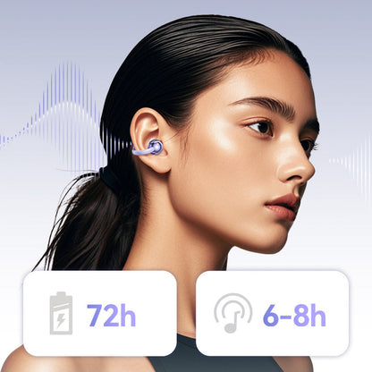 ✨ Open-Ear Bluetooth 5.4 Kopfhörer – Clip-On & KI-Übersetzung – Stereo-Sound – ideal für Sport, Alltag oder Reisen 🌍🏃‍♂️💬✨