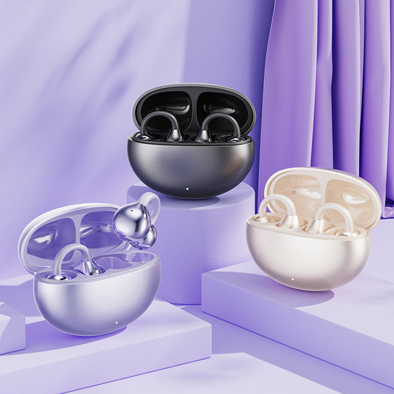✨ Open-Ear Bluetooth 5.4 Kopfhörer – Clip-On & KI-Übersetzung – Stereo-Sound – ideal für Sport, Alltag oder Reisen 🌍🏃‍♂️💬✨
