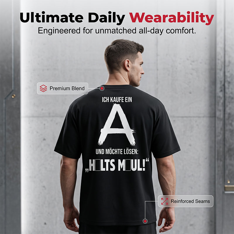 👕✨ 50% RABATT! Kurzarm-T-Shirt mit Rückenaufdruck – Weich, atmungsaktiv & stylisch – Perfekt für Alltag, Freizeit & Sommer 🔥
