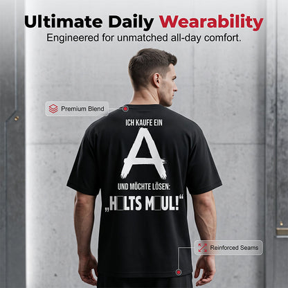 👕✨ 50% RABATT! Kurzarm-T-Shirt mit Rückenaufdruck – Weich, atmungsaktiv & stylisch – Perfekt für Alltag, Freizeit & Sommer 🔥