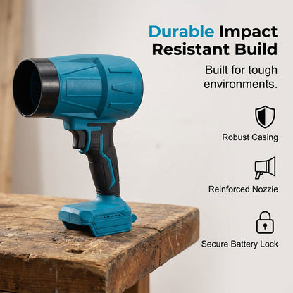 🔥 Weg met die bladerberg! Eén knop en deze 48V accu-bladblazer blaast alles weg – terras, oprit, werkplaats. EU-stekker, 1100W, tot 180 min.