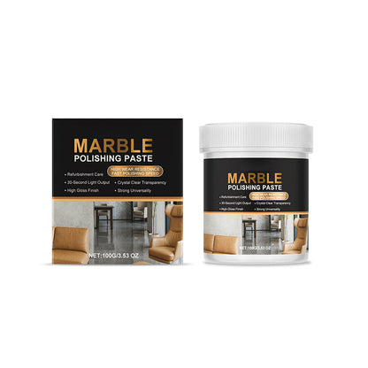 50% RABATT! Marmor-Polierpaste – Gebrauchsfertige Wachspaste für brillanten Glanz & Schutz – Perfekt für Fensterbänke, Arbeitsplatten & Naturstein im Innenbereich 🏠