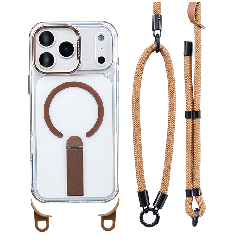 📱 50% Rabatt! 🎀 Multifunktionale Smartphone-Hülle mit Handgelenkriemen – TPU – Eingebaute Ständerfunktion & verstellbarer 8 mm Handgelenkriemen – Kompatibel mit iPhone 14/15/16/17 Pro/Max