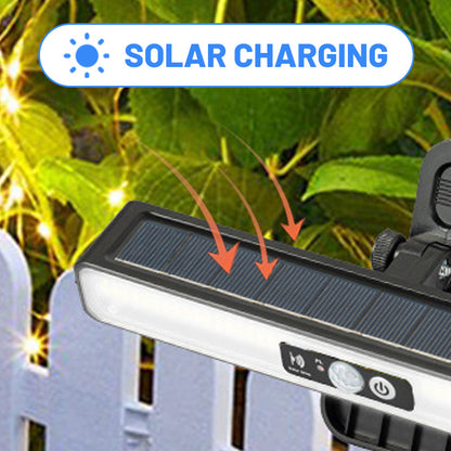 Solar-Clip-Leuchten für den Außenbereich mit Bewegungsmelder🔆🏕️