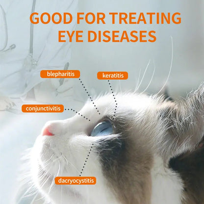 🥳2026 HEISSER ABVERKAUF🥳💞ÜBER 50.000 VERKAUFT!🐱🐶 50 % RABATT! Augenreiniger & -tropfen für Haustiere – Sanfte, pH-neutrale Formel, sicher für Hunde und Katzen. Lindert Rötungen, entfernt Tränenflecken und alltäglichen Schmutz. Ohne Peroxid! 🌿💧