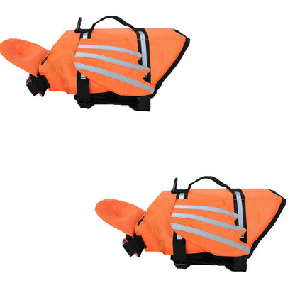 🐶🦺 Giubbotto di salvataggio riflettente a forma di ali d'angelo per cani ✨🌊