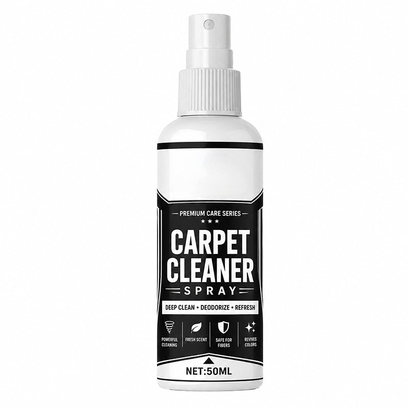 📢📢50 % Rabatt!!🧼✨ Tiefenreinigendes Teppichspray – entfernt hartnäckige Flecken und neutralisiert Gerüche sofort!