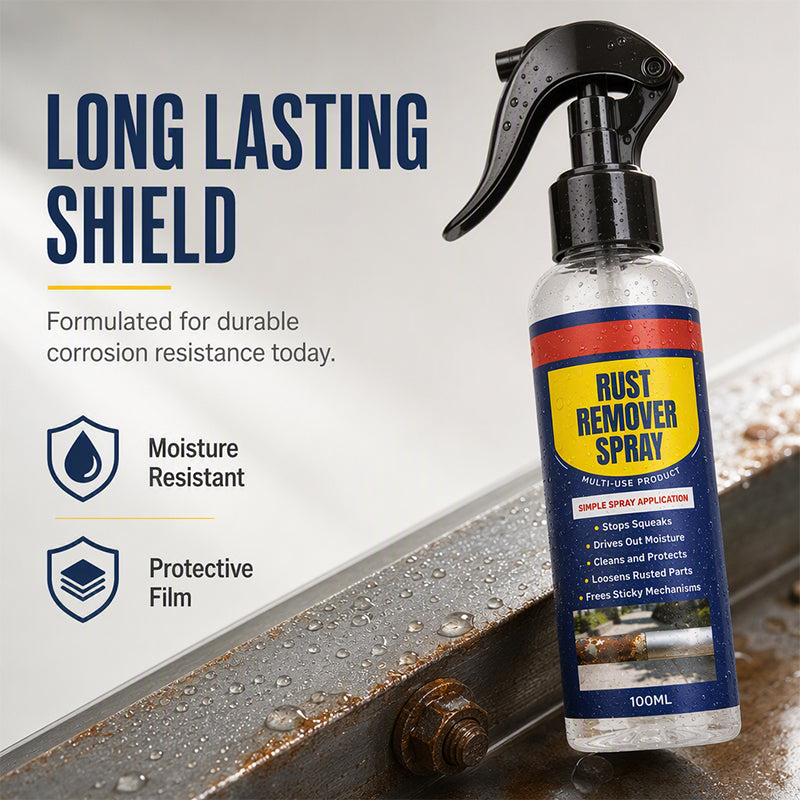 🥳 COUP DE CŒUR 2026 🥳 Spray antirouille et lubrifiant – Restauration instantanée des métaux, prévient la formation de rouille – Application facile d'une seule main ! 🔧💨
