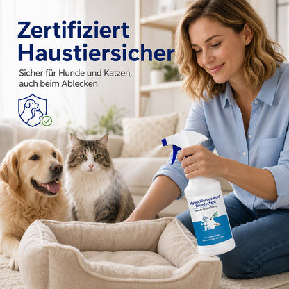 Multifunktionales Desinfektionsspray mit Hypochloriger Säure Medizinische Qualität