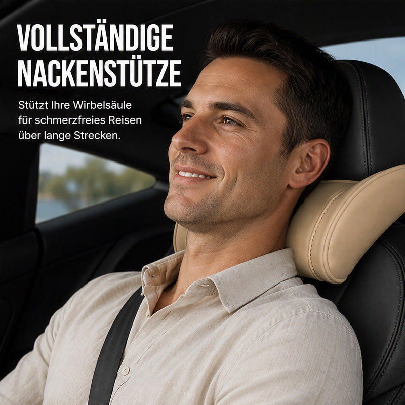 Ergonomisches Auto-Kopfstützenkissen aus Memory-Schaum