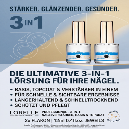 📢📢Heiße Aktion: 1+1 GRATIS!⏰ Professioneller Nagelhärter mit Milchprotein – intensive Pflege, stärkere Nägel und ein gesunder, natürlicher Glanz ✨