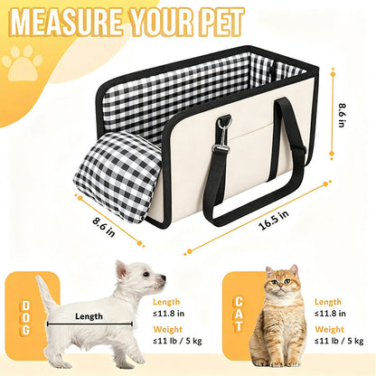 Sicherer Transport-Sitzerhöher für Haustiere