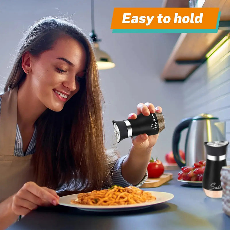 🐧 Pinguin-Salz- und Pfefferstreuer-Set – Edelstahl 304, Präzisions-Dosierdeckel – Niedlich und funktional! ✨