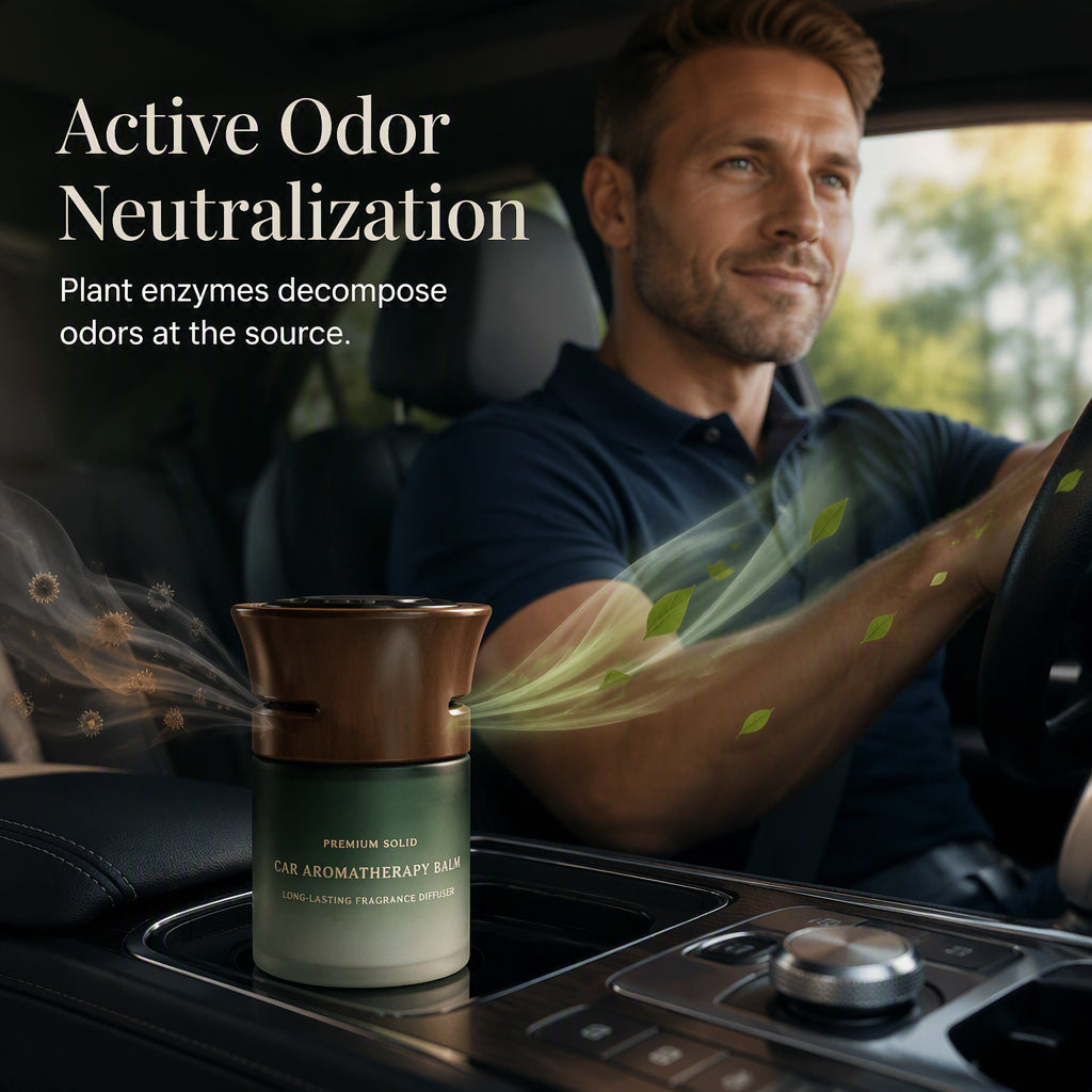 Premium Car Solid Aromatherapy Long-Lasting Air Freshener