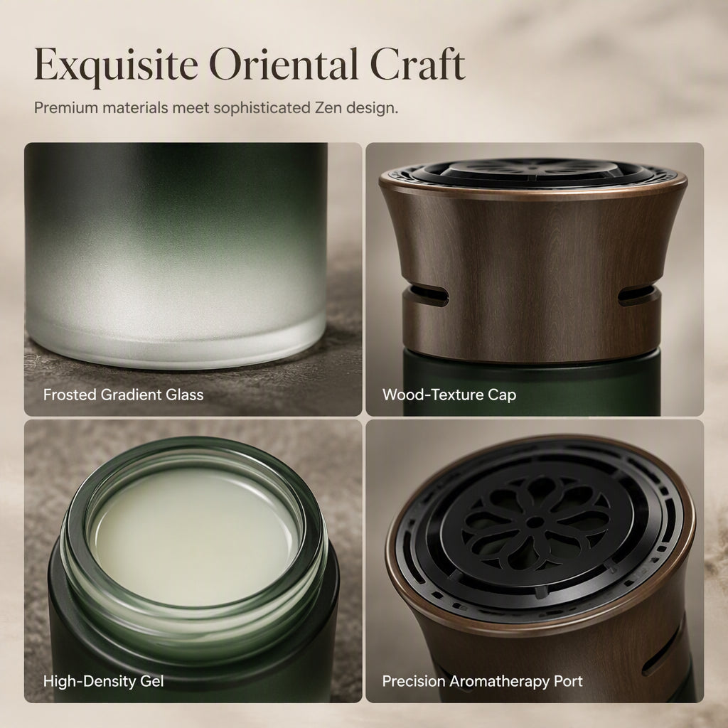 Premium Car Solid Aromatherapy Long-Lasting Air Freshener