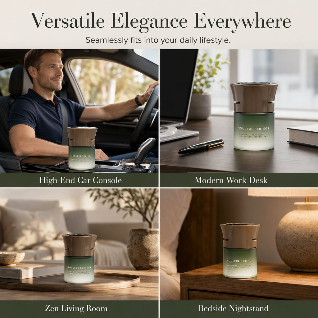 Premium Car Solid Aromatherapy Long-Lasting Air Freshener