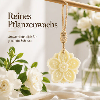 Hängender Duftwachs mit Gardenienduft