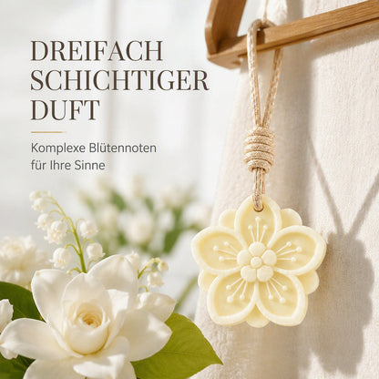 Hängender Duftwachs mit Gardenienduft