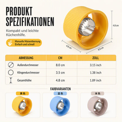 Manueller Maiskornentferner für den Haushalt🌽
