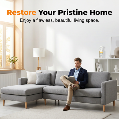 Spray-On Wall Repair Solution for Flaking & Dust