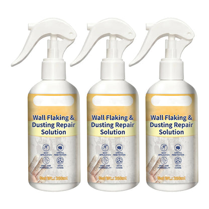Spray-On Wall Repair Solution for Flaking & Dust