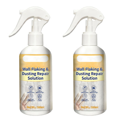Spray-On Wall Repair Solution for Flaking & Dust