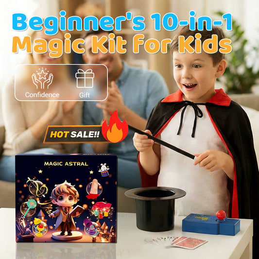 Beginner's 10-in-1 Magic Kit for Kids