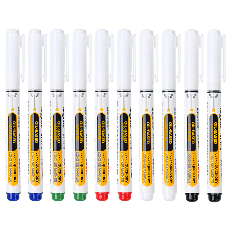 🖊️Precisiepunt sneldrogende marker op oliebasis