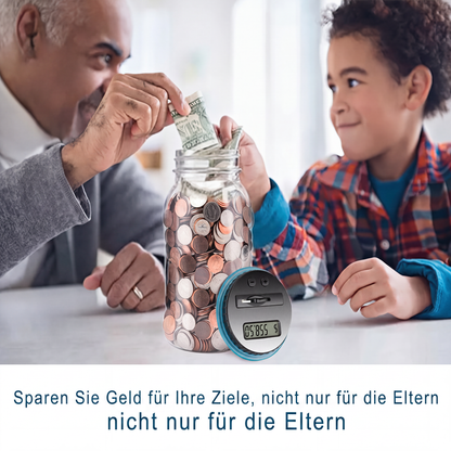 💰✨50 % RABATT! 🏦 Digitale Spardose mit automatischer Münzzählung – Verfolgt Ersparnisse, legt Sparziele fest und macht das Sparen für Kinder und Erwachsene zum Spaß.✨