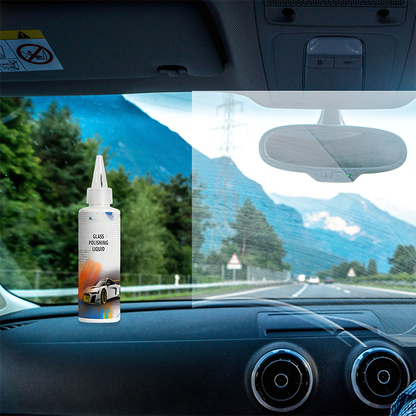 Set mit Polierflüssigkeiten für Autoglas🚗💎