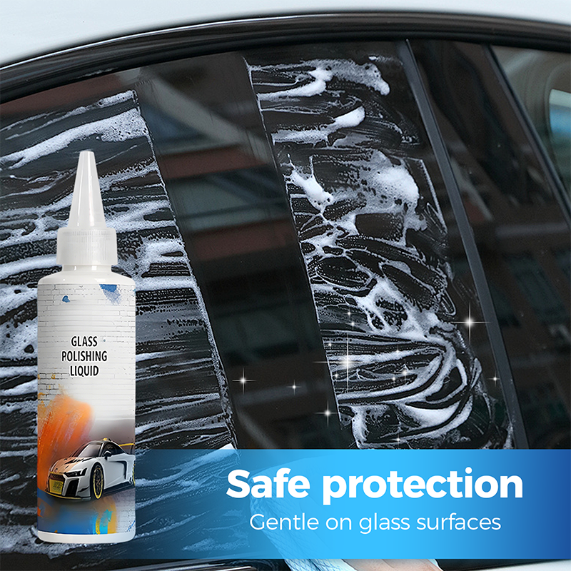 Set mit Polierflüssigkeiten für Autoglas🚗💎