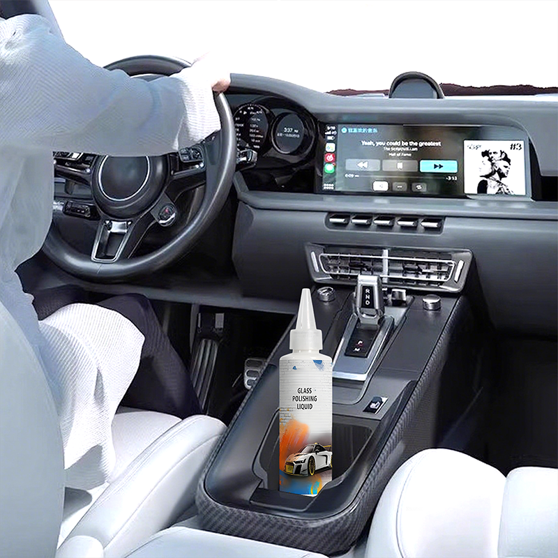 Set mit Polierflüssigkeiten für Autoglas🚗💎