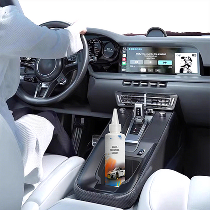 Set mit Polierflüssigkeiten für Autoglas🚗💎