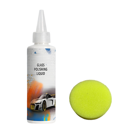 Set mit Polierflüssigkeiten für Autoglas🚗💎