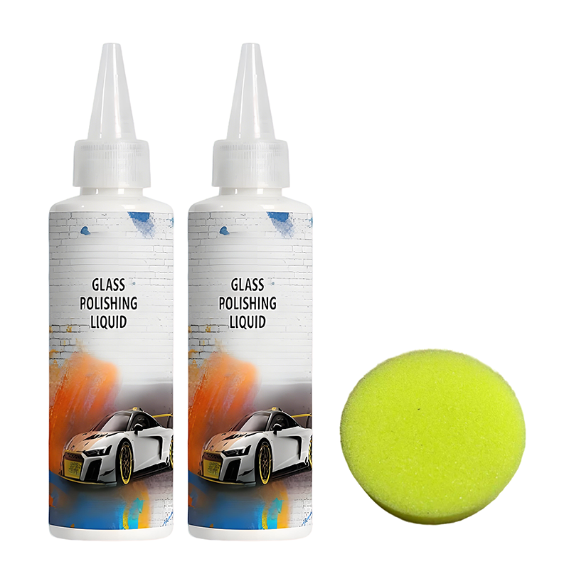 Set mit Polierflüssigkeiten für Autoglas🚗💎