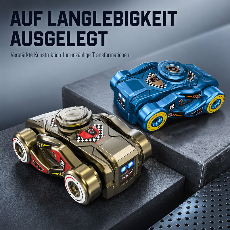 2-in-1 Aufziehbarer Roboter-Hund mit Verwandlungsfunktion & Fidget-Spinner