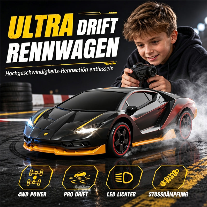 4WD RC Drift-Rennauto – Ferngesteuertes Hochgeschwindigkeits-Spielzeugauto