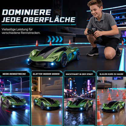 4WD RC Drift-Rennauto – Ferngesteuertes Hochgeschwindigkeits-Spielzeugauto