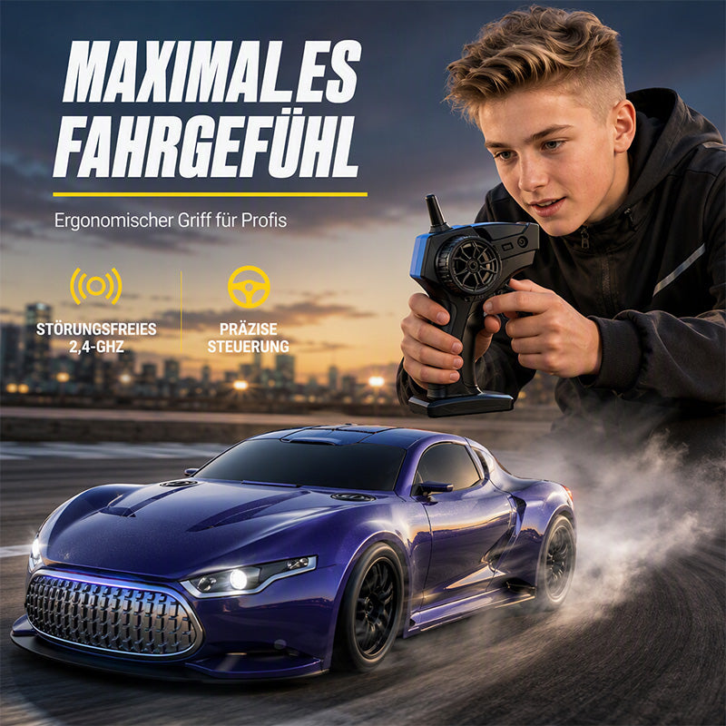 4WD RC Drift-Rennauto – Ferngesteuertes Hochgeschwindigkeits-Spielzeugauto