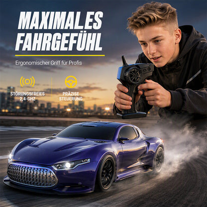 4WD RC Drift-Rennauto – Ferngesteuertes Hochgeschwindigkeits-Spielzeugauto