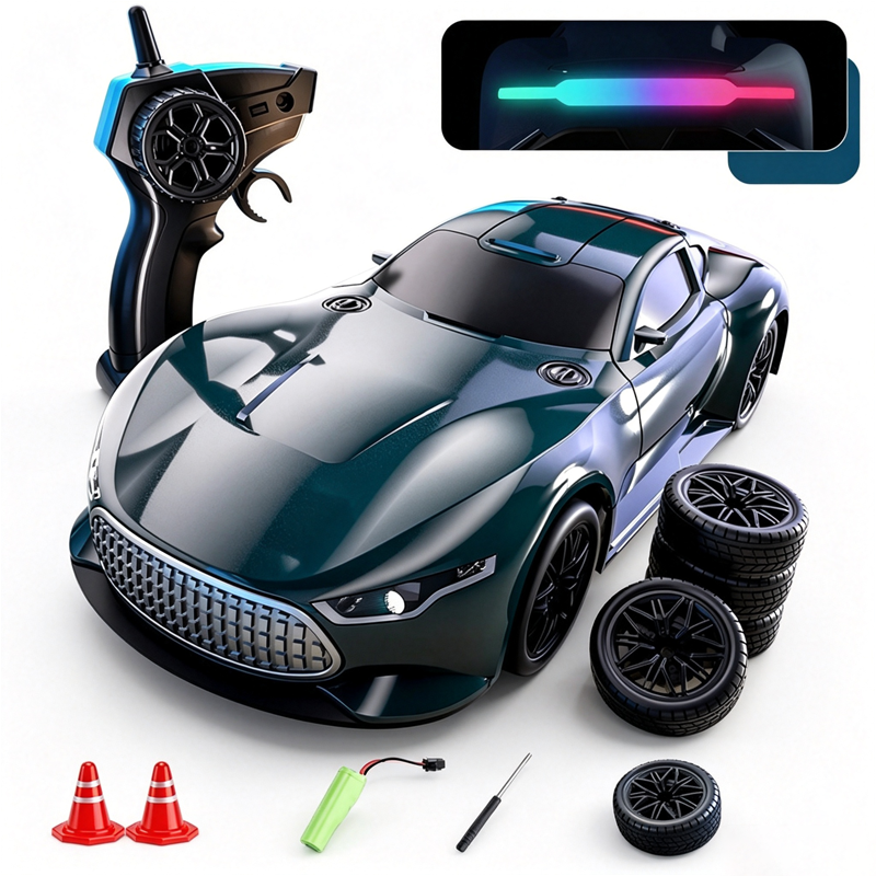 4WD RC Drift-Rennauto – Ferngesteuertes Hochgeschwindigkeits-Spielzeugauto