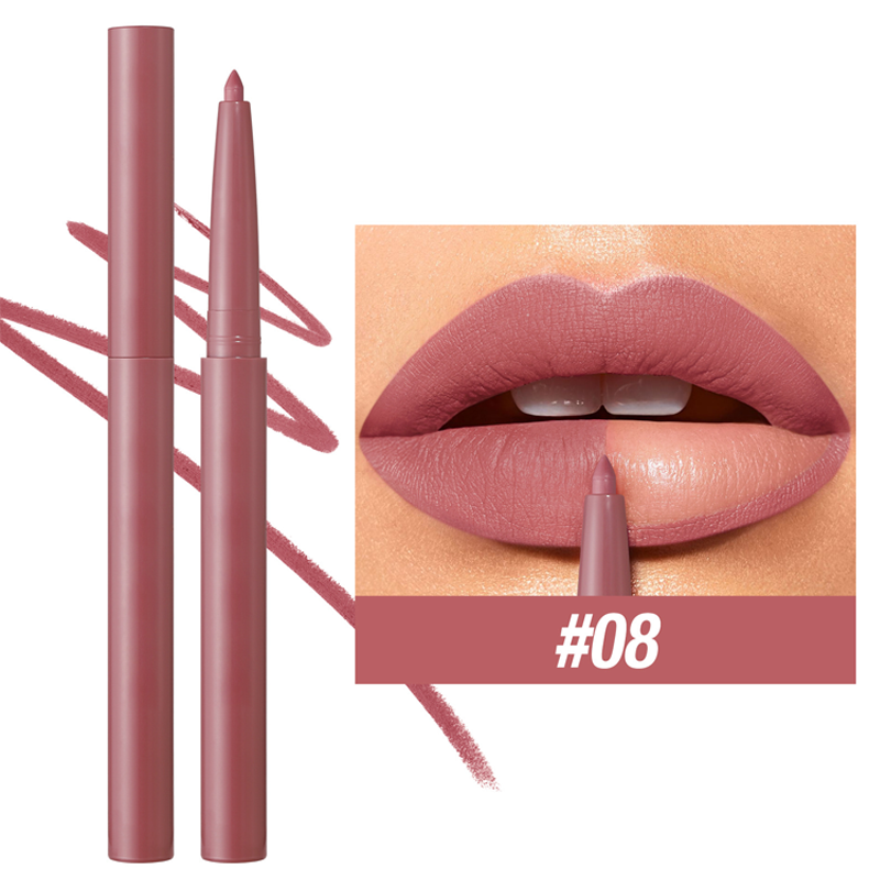 💄 Set Matite Labbra Opache Waterproof Retraibili 💋 12 Tonalità a Lunga Tenuta ✨ Finish Matte Vellutato Anti-Sbavature 💧 | Contorno e Riempimento Labbra Preciso 👄