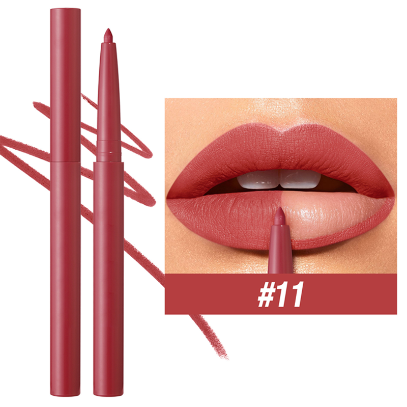 💄 Set Matite Labbra Opache Waterproof Retraibili 💋 12 Tonalità a Lunga Tenuta ✨ Finish Matte Vellutato Anti-Sbavature 💧 | Contorno e Riempimento Labbra Preciso 👄