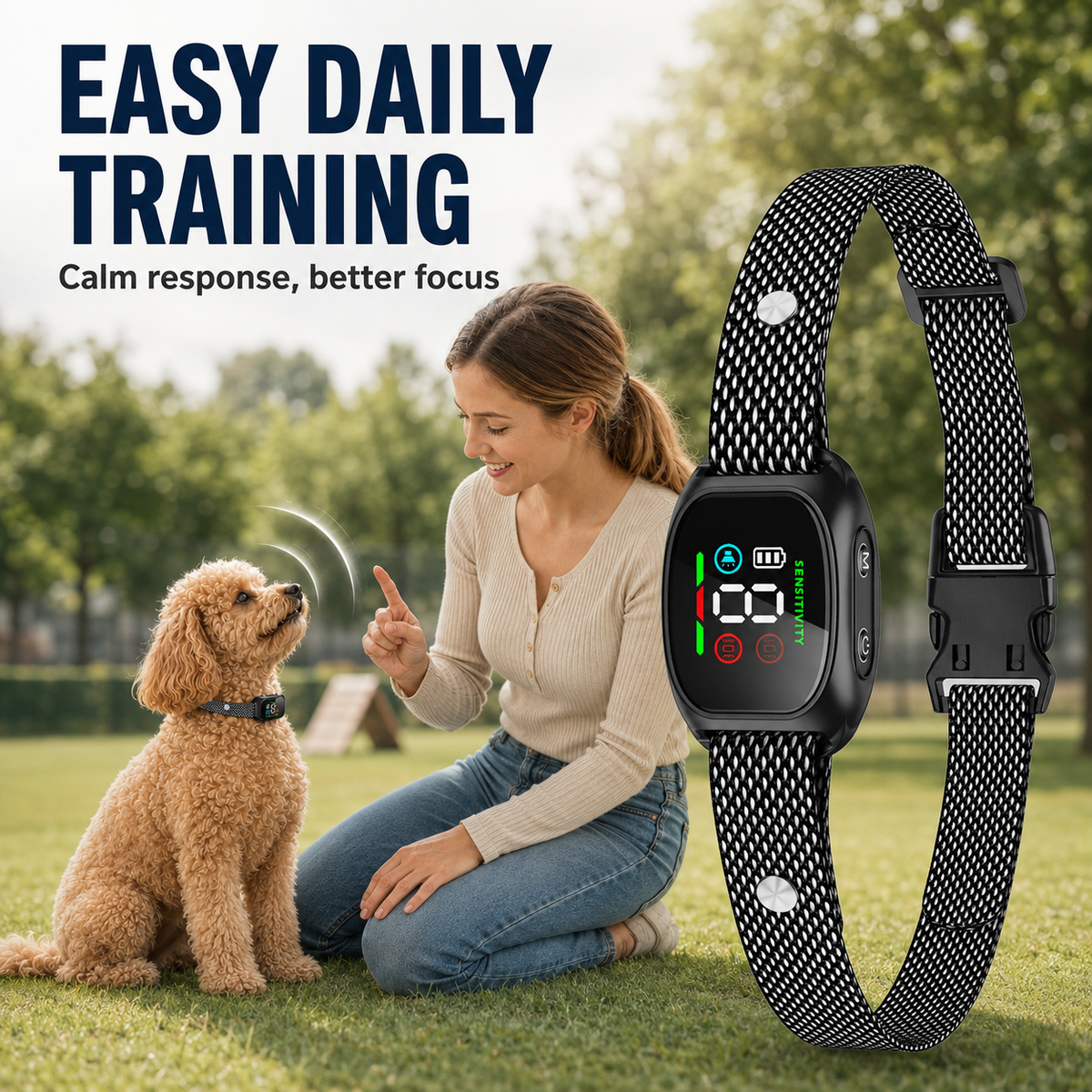 🥳2026 HEISSE VERKAUFSANGEBOTE🥳💞50.000 VERKAUFT! 🛡️🐾 50% RABATT! Anti-Bell-Halsband – Intelligente Anti-Fehlauslösung filtert andere Beller heraus. IP67 wasserdicht & USB aufladbar – sorgenfreies Training überall! 💦✅