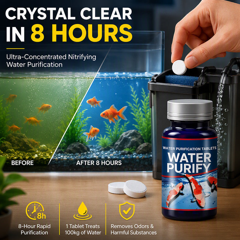 Professionelle Tabletten zur Wasseraufbereitung für Aquarien🦠