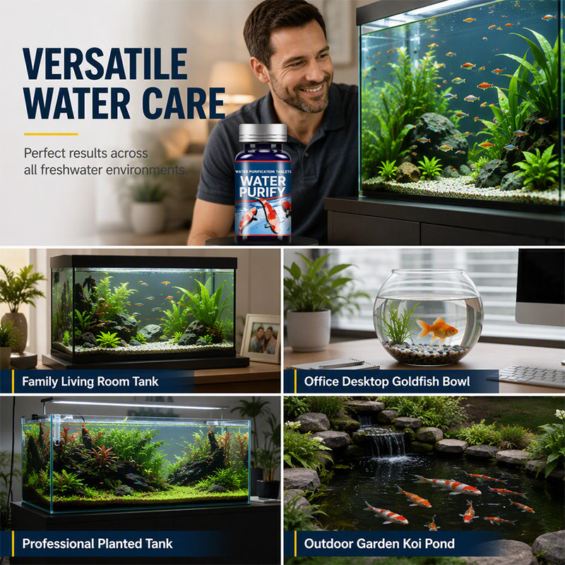 Professionelle Tabletten zur Wasseraufbereitung für Aquarien🦠